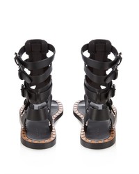 Isabel Marant Jeepy Gladiator Leather Sandals