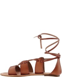 Old Navy Lace Up Gladiator Sandals For