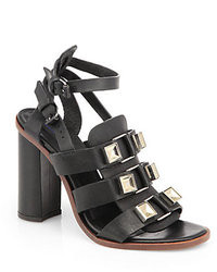 Proenza Schouler Metal Detailed Leather Gladiator Sandals
