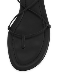 Michael Kors Michl Kors Collection Bradshaw Lace Up Gladiator Sandal Black