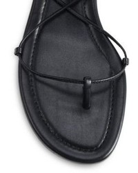 Michael Kors Michl Kors Collection Bradshaw Lace Up Leather Sandals