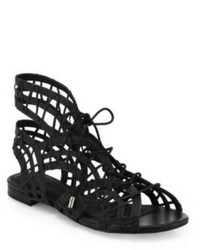 Joie Renee Caged Leather Gladiator Sandals