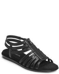 Aerosoles Rosoles Clothesline Faux Leather Gladiator Sandals