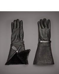 Belstaff Beaumont Glove In Nappa Asphalt Leather