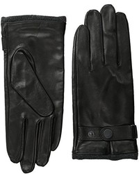 Ben Sherman Leather Glove With Heathered Lining