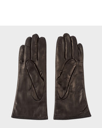 Paul Smith Black Lamb Leather Gloves
