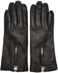 WANT Les Essentiels Black Leather Mozart Gloves