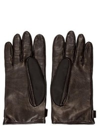 Prada Black Nylon Gloves