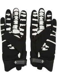 Marcelo Burlon County of Milan Black Uturuncu Gloves