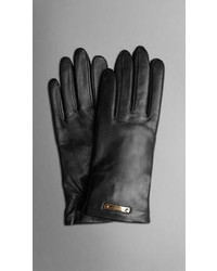Burberry Leather Touch Screen Gloves