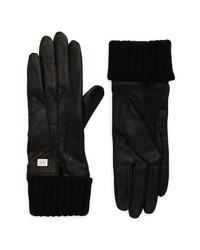 Soia & Kyo Carmel Leather Gloves
