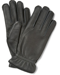 Loro Piana Cashmere Lined Leather Gloves