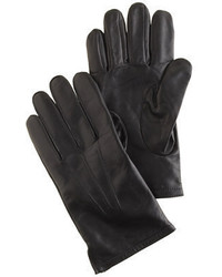 J.Crew Cashmere Lined Leather Smartphone Gloves