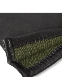 J.Crew Cashmere Lined Leather Touchscreen Gloves