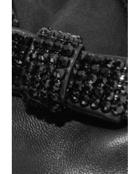Causse Gantier Grace Crystal Embellished Leather Gloves