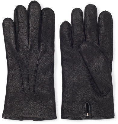 boss griffin leather gloves