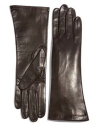 Saks Fifth Avenue Collection Cashmere Lined Leather Gloves