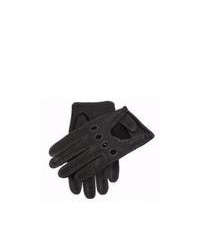 Dents Deerskin Leather Driving Gloves Black