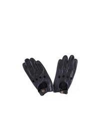 Dents Delta Leather Driving Gloves Black
