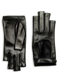 Gucci Donna Fingerless Leather Gloves