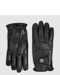 Gucci Equestrian Collection Leather Gloves