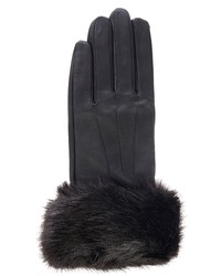 Barbour Faux Leather Gloves