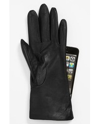 Nordstrom Fownes Brothers Basic Tech Cashmere Lined Leather Gloves