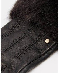 Ted Baker Fur Lined Leather Glove
