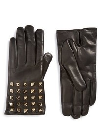 Valentino Garavani Rockstud Leather Gloves