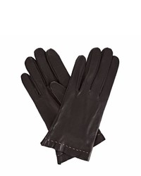Gizelle Renee Emily Everyday Black Leather Gloves