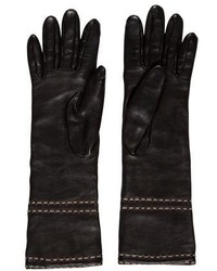Hermes Herms Lambskin Cashmere Gloves