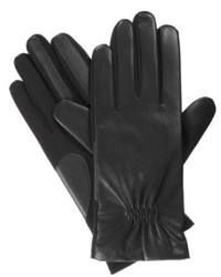 Isotoner Stretch Faux Leather Stretch Palm Gloves