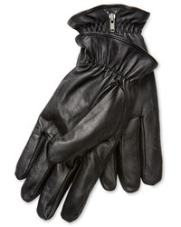 J. Lindeberg Leather Zip Gloves