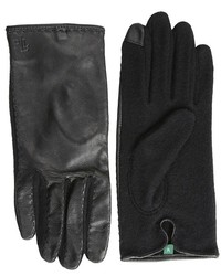 Lauren Ralph Lauren Lauren By Ralph Lauren Cut Sew Leather Back Touch Glove