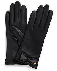 Tory Burch Leather Bow Glove