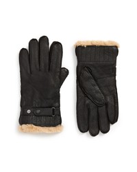 Barbour Leather Gloves