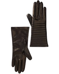 Portolano Leather Quilted Gloves