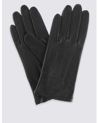 Marks and Spencer Leather Stitch Detail Gloves