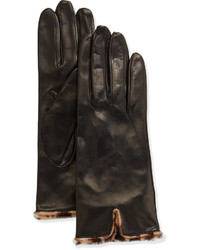 Portolano Leather Top Vent Glove Blackleopard