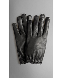 Burberry Leather Touch Screen Gloves
