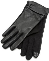 Echo Leather Trim Texting Gloves