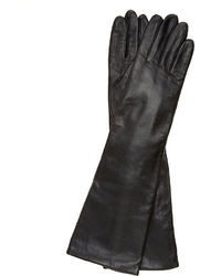Charter Club Long Leather Gloves