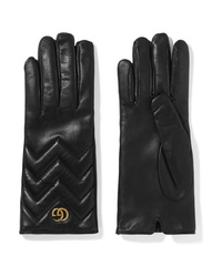 Gucci Marmont Quilted Leather Gloves