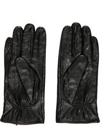 Michael Kors Michl Kors Leather Embellished Gloves