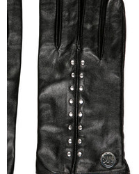 Michael Kors Michl Kors Leather Embellished Gloves