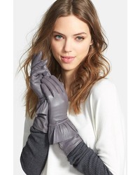 Echo Peplum Leather Gloves