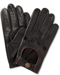 Dents Perforated Leather Driving Gloves