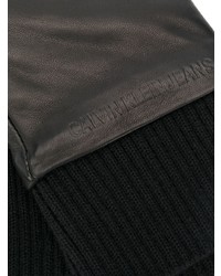 Calvin Klein Jeans Plain Leather Gloves