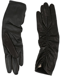UGG Ruched Novelty Leather Smart Gloves