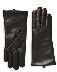 Saks Fifth Avenue Polished Leather Gloves
